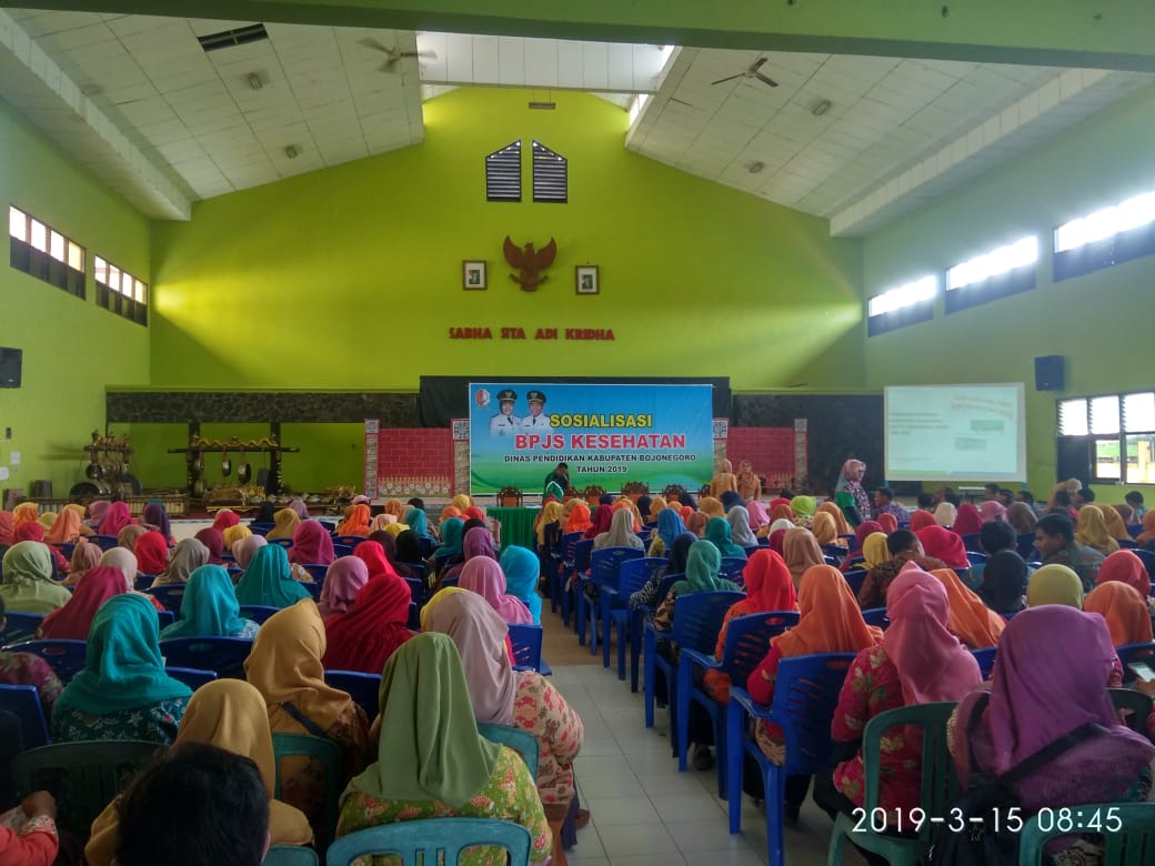 Sosialisasi BPJS Kesehatan Bagi Guru Tidak Tetap di Bojonegoro