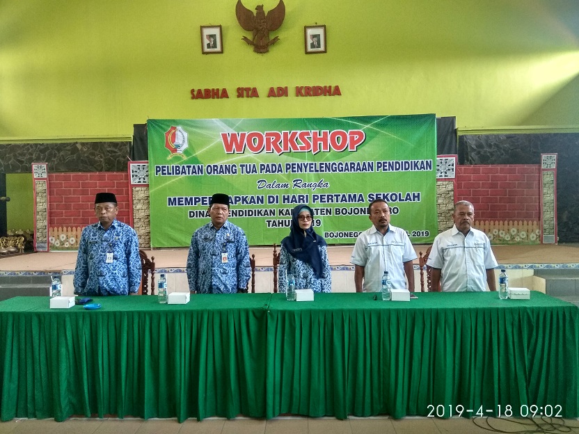Workshop Pelibatan Orang Tua dalam Penyelenggaraan Pendidikan
