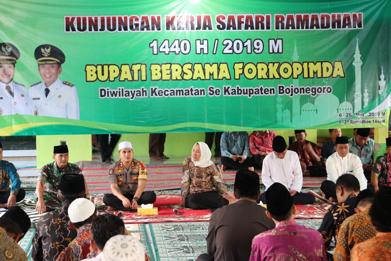 Safari Ramadhan Bareng Bupati Bojonegoro, Start dari Kedungadem