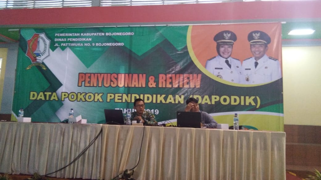 Bimbingan Teknis Pembaruan Data Pokok Pendidikan dan Sosialisasi E-RKAS Tahun 2019