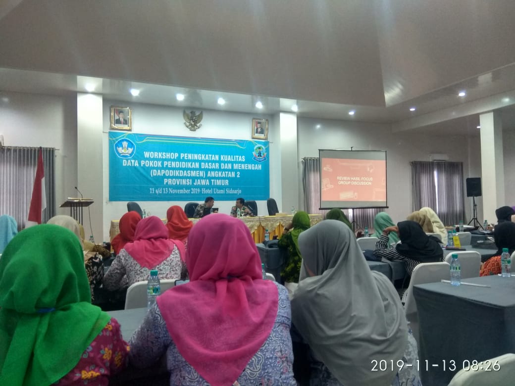 Data yang berkualitas, kunci keberhasilan pembangunan berkelanjutan