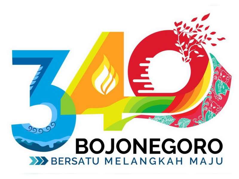 Selamat Hari Jadi Kab. Bojonegoro Ke-343, Semangat Bekerja, Maju dan  Berprestasi Bersama