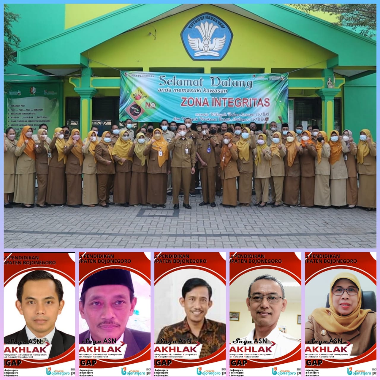 "ASN BerAKHLAK" Dinas Pendidikan Kabupaten Bojonegoro