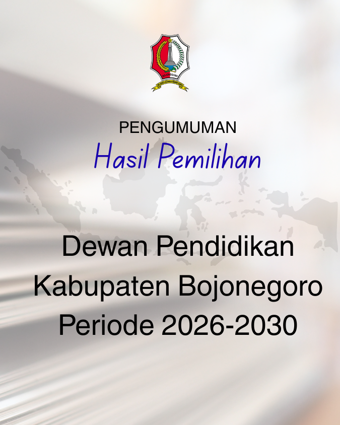 Pengumuman Hasil Pemilihan Anggota Dewan Pendidikan