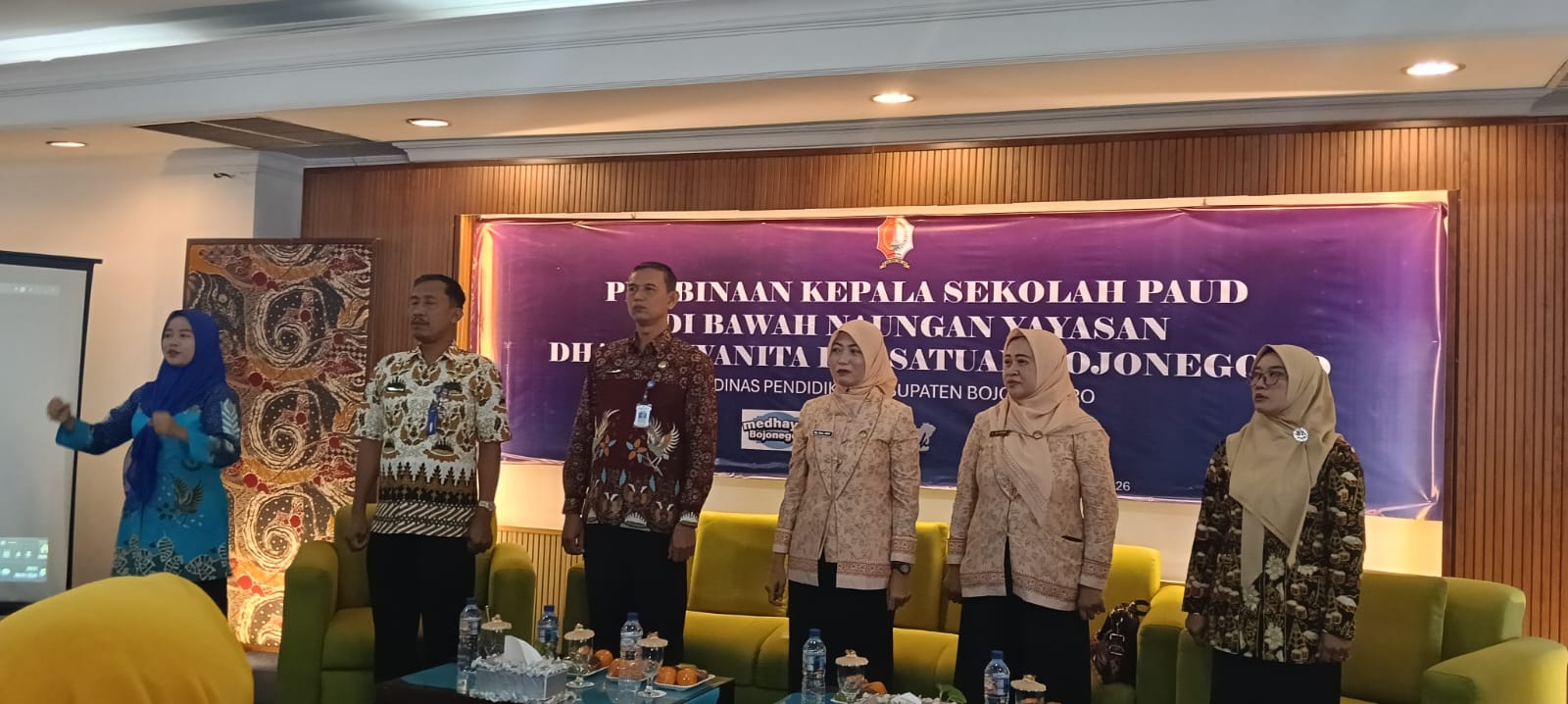 Perkuat Tata Kelola PAUD, Dinas Pendidikan dan DWP Bojonegoro Gelar Pembinaan Kepala Sekolah