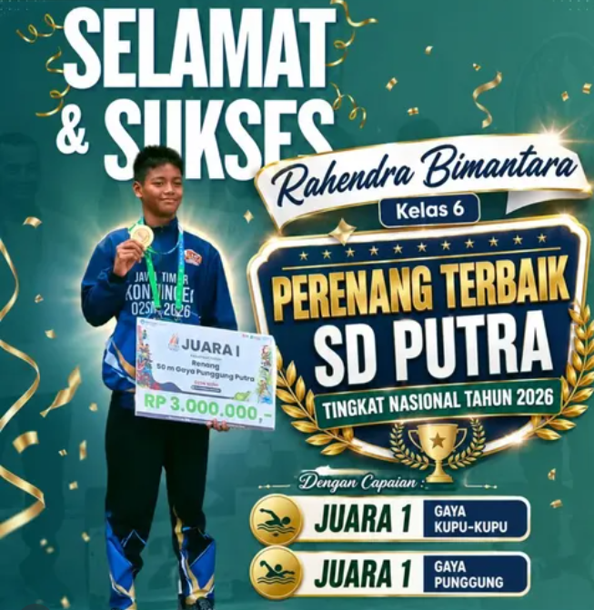 Rahendra Bimantara, Sang Juara Nasional O2SN Tahun 2026