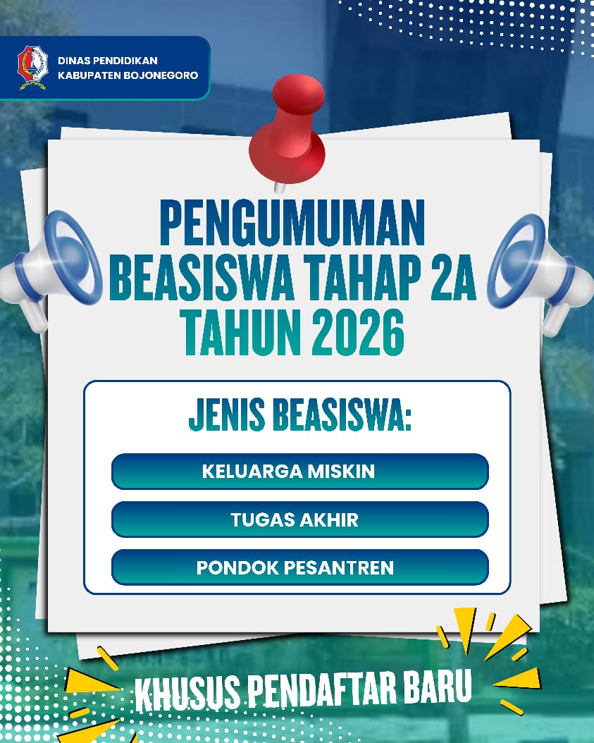 Pengumuman Beasiswa Tahap IIA Tahun 2026