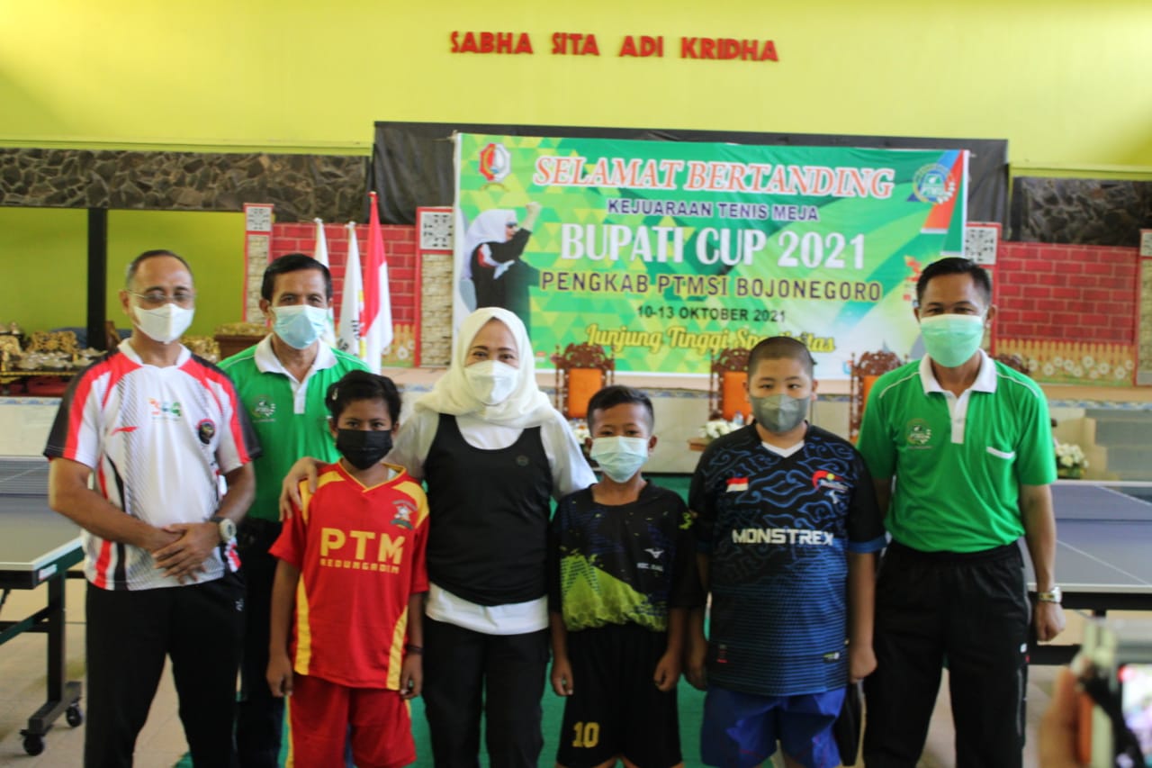 Opening ceremony Kejuaraan Tenis Meja Bupati cup 2021
