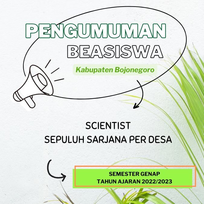 Pengumuman Beasiswa Semester Genap