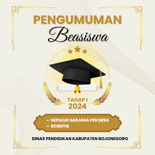 Pengumuman Beasiswa Tahap I Tahun 2024