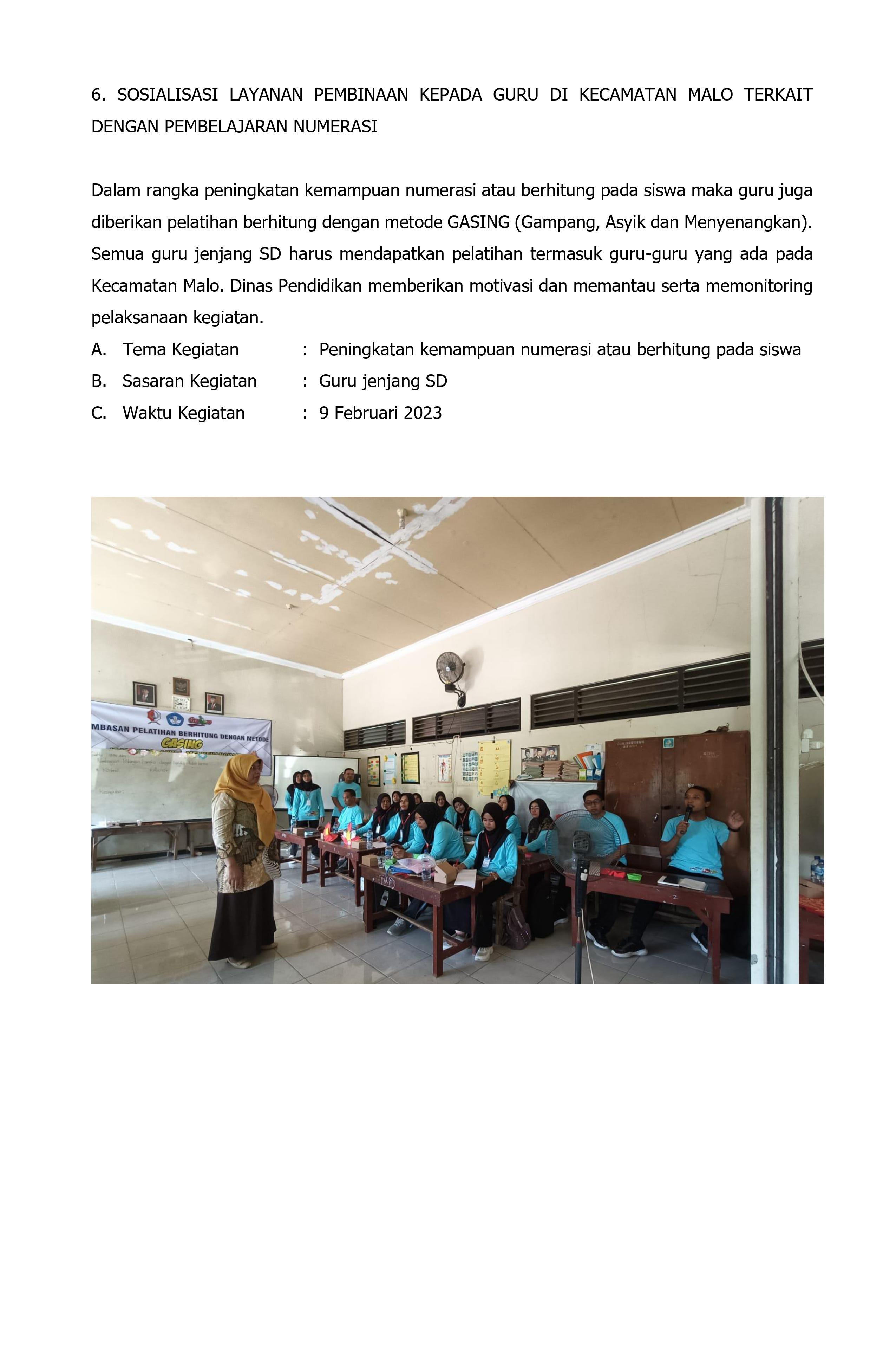 Pelayanan Khusus Dinas Pendidikan
