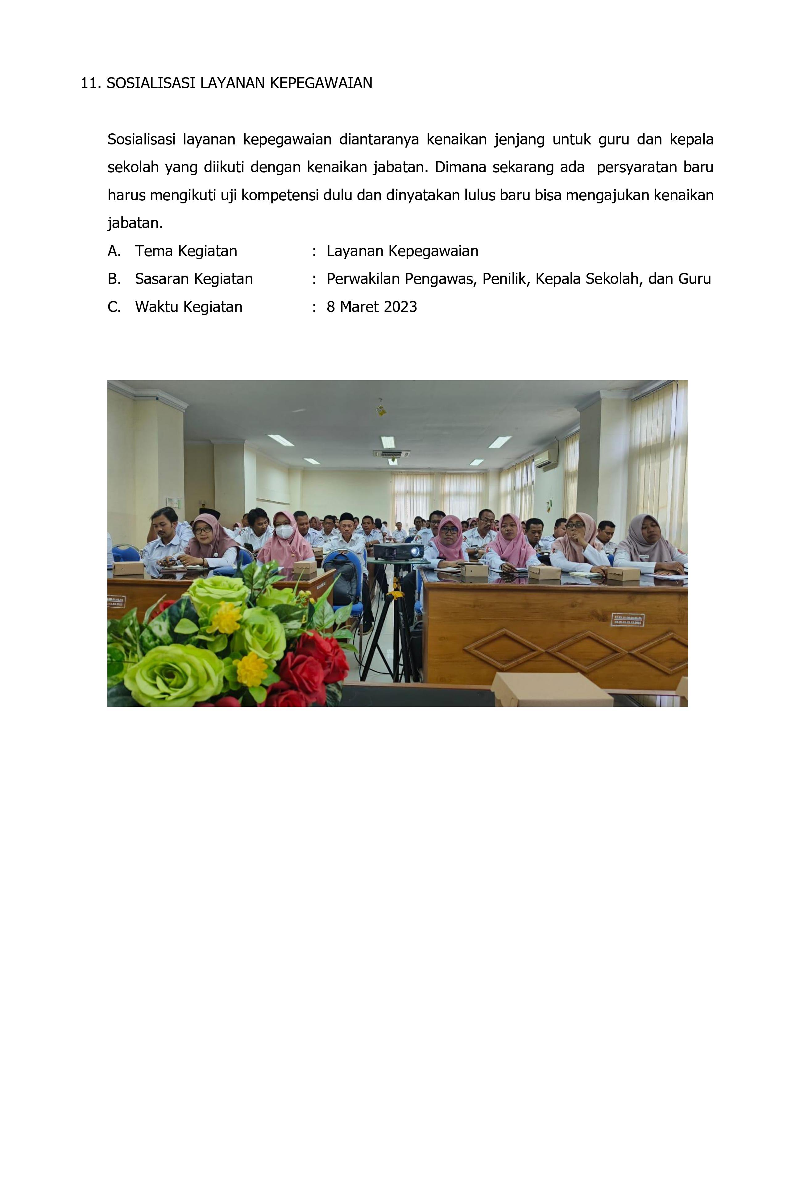 Pelayanan Khusus Dinas Pendidikan