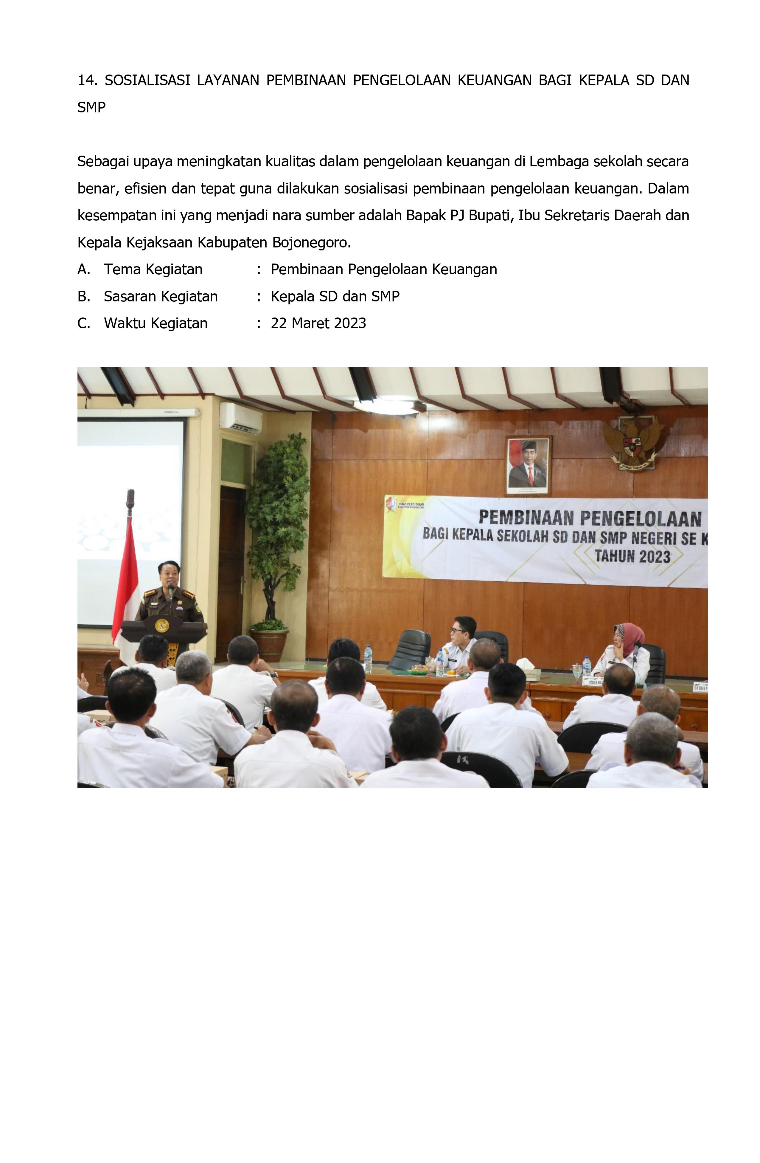 Pelayanan Khusus Dinas Pendidikan